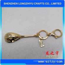 Chinesischer Pipa-Metallschlüsselring fertigte geformter Keychain besonders an Großverkauf